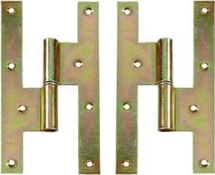 Maschietti per Persiane alla Romana 193 MMX120 Sx Interasse 80 Mm 6 Pezzi - 2