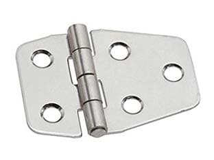 Cerniere per Nautica a Biscotto Asimmetriche in Acciaio Inox 24 Pezzi - 2