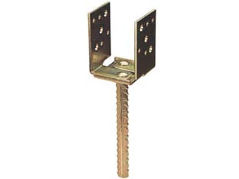 Staffa a Pavimento con Perno Regolabile per Trave ART.788 60140 mm Spessore - 2