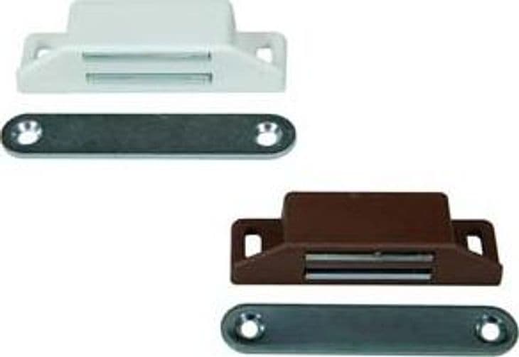 Cricchetto Magnetico Rettangolare Grande 65 MMX20X15H., 50 Pezzi Cod 84284 - 2