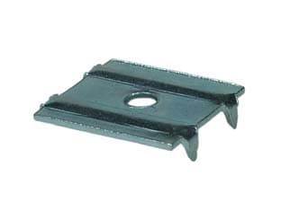 Piastrina Fermaschienale a Quattro Punte 21 MMX17X4H 500 Pezzi - 2