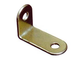 Mensolina Reggipiano ad Angolo 23,5 MMX34 in Acciaio Ottonato 100 Pezzi - 2