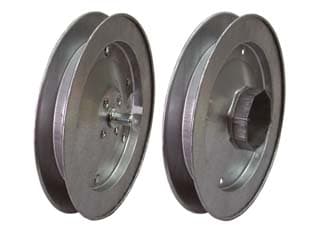 Puleggia con Calotta per Avvolgibili Rullo Ottagonale Ø 240 mm - 2