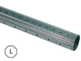 Rullo Ottagonale Liscio Ø 60 mm per Avvolgibili 2,2 m - 2