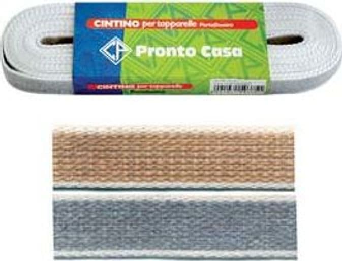 Cintino Cotone Avana e Grigio per Avvolgibili in Matassine 7,5 Mx Cod 3735 - 2