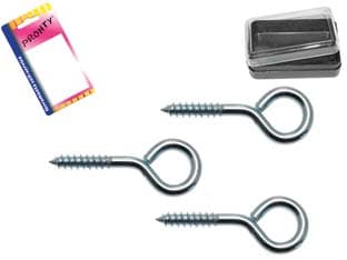 Occhiolo a Vite in Acciaio Zincato in Blister 4 MMX36, in BL.8 12 Blister - 2