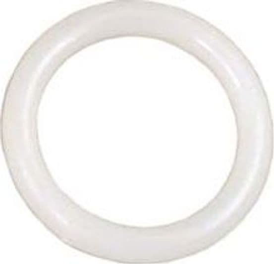 Anelli per Scorritenda Tubolari in Plastica Bianco Ø 50 mm 70 25 Pezzi - 2