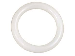 Anelli per Scorritenda Tubolari in Plastica Bianco Ø 12 mm 17 500 Pezzi - 2