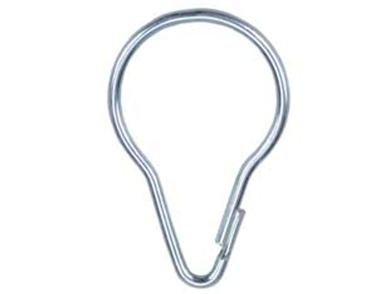 Anelli a Pressione per Tende in Acciaio Nichelato Ø 35 mm MMX58H 200 Pezzi - 2