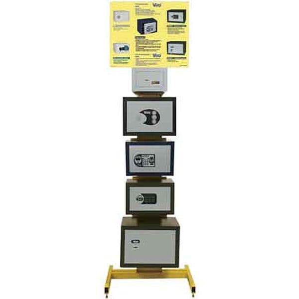 Espositore Casseforti Viro Vuoto 5 Posti - 2