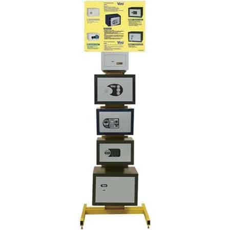 Espositore Casseforti Viro Vuoto 5 Posti - 2