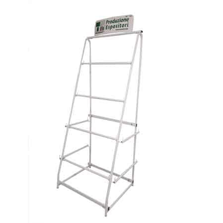 Espositore a Pavimento per Funi Vuoto 8 Posti Made in Italy - 2
