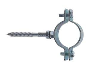 Collare Pesante in Acciaio Zincato per Tubi Cpt 11 4 P Tubi Ø 39 10 Pezzi - 2