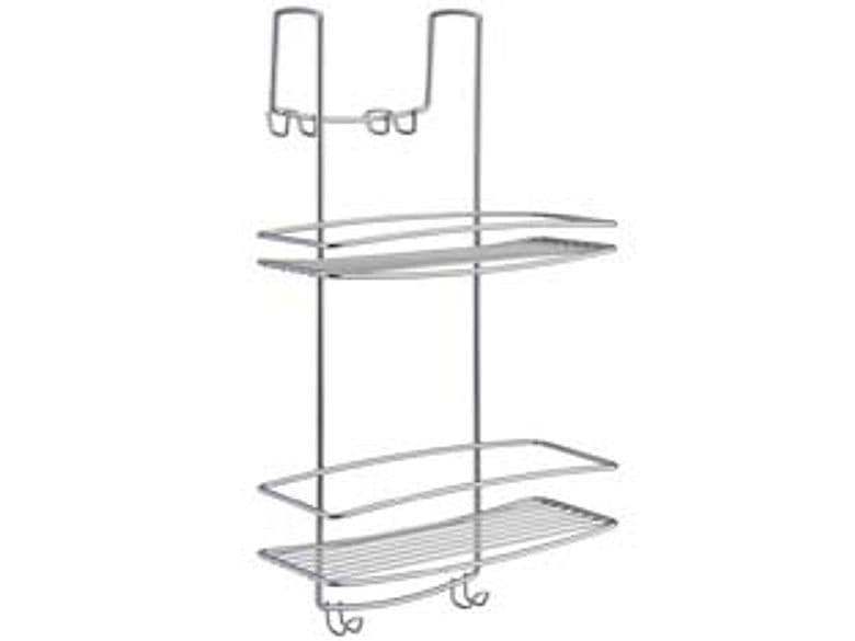 Supporto Portaflaconi a 2 Piani per Doccia a Sella Serie Onda 26 CMX20X58 - 2