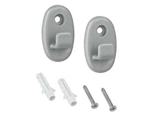 Set 2 Ganci in Nylon Serie Onda Metaltex 6 Pezzi - 2