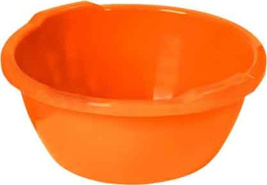 Bacinella Rotonda 14 l Cm Ø 40 x 42 x 17H Col Arancio - 2