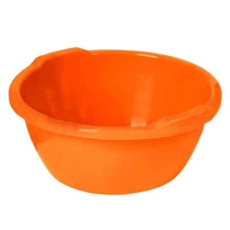 Bacinella Rotonda 14 l Cm Ø 40 x 42 x 17H Col Arancio - 2
