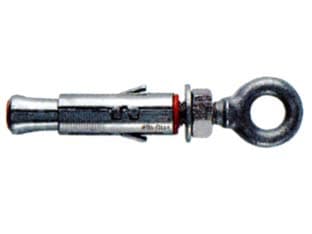 Tassello in Acciaio con Occhiolo Slm 10 Ma Occhiolo Foro Occhio Ø 25 Pezzi - 2