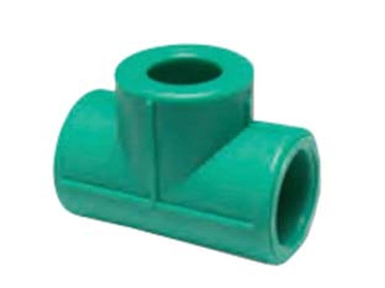 Raccordo a T Ridotto in Ppr PN25 Ø 25 mm MMX20X25 Atp 5 Pezzi - 2