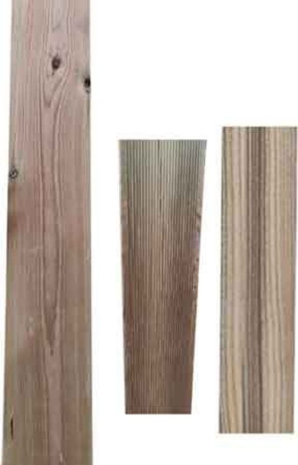 Listone Zigrinato in Legno 2500 x 145 x 28 mm - 2