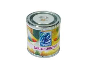 Smalto Sintetico Lucido 125 ml (lack 82) 125 ml Giallo Melone RAL 6 Pezzi - 2