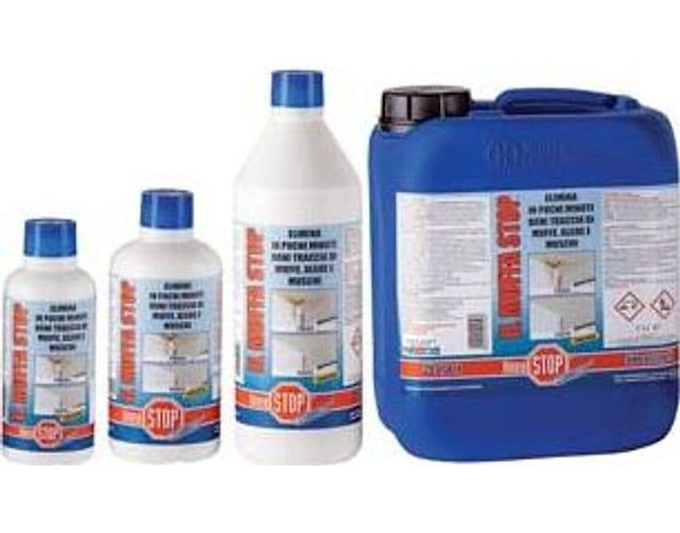 Il Muffa Stop Rimuovimuffa 1000 ml in Flacone Spray Dixi 4 Pezzi - 2