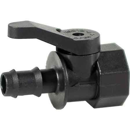 Mini Valvola a Sfera Femmina Portagomma Sfp Ø 20X¾ Mm Irritec 50 Pezzi - 2