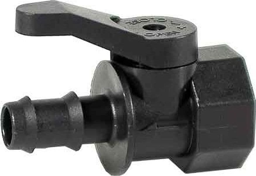 Mini Valvola a Sfera Femmina Portagomma Sfp Ø 16X3/4 Mm Irritec 50 Pezzi - 2