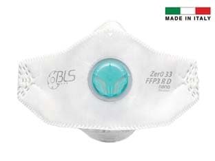 Mascherine C Valvola FFP3 Serie Bls Zero Flat Imbustata 8 Pezzi - 2