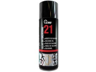 Olio di Silicone Spray 400 21 ml 400 ml in Bomboletta Spray Vmd 12 Pezzi - 2