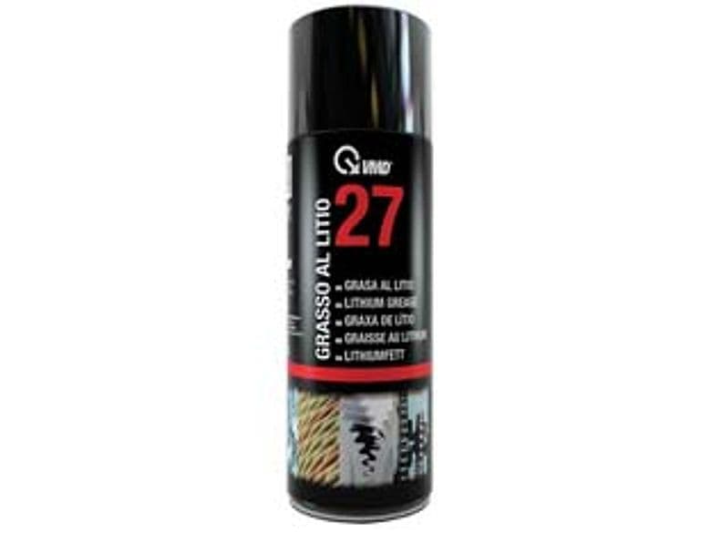 Grasso al Litio Spray 400 27 ml 400 ml in Bomboletta Spray Vmd 12 Pezzi