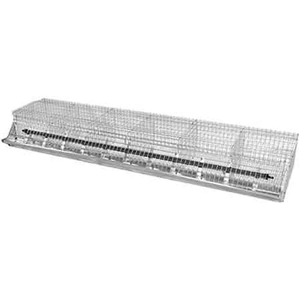Gabbia per Conigli Ingrasso Sei Fori Cm 183 x 40 x 30H - 2