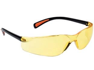 Occhiali di Protezione Stanghette Fisse Sport Gialli Excel 6 Pezzi - 2