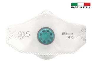 Mascherine con Valvola FFP2 Serie Bls 680 Next Imbustata 10 Pezzi - 2