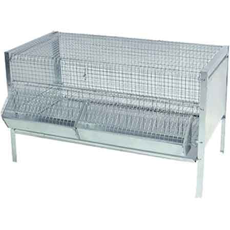 Gabbia Pieghevole per Pulcini Cm 100 x 50 x 60H - 2