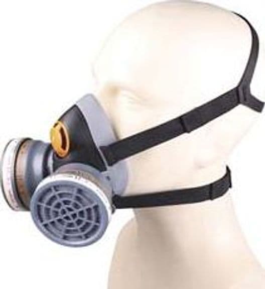 Maschera M6400 Jupiter in Polipropilene e Termoplastica C Filtri Taglia m l - 2