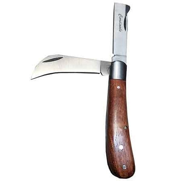 Coltello da Innesto Doppia Lama Manico Legno Cardinale 16,5 cm Cardinaleypp - 2