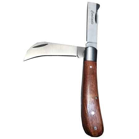 Coltello da Innesto Doppia Lama Manico Legno Cardinale 16,5 cm Cardinaleypp - 2