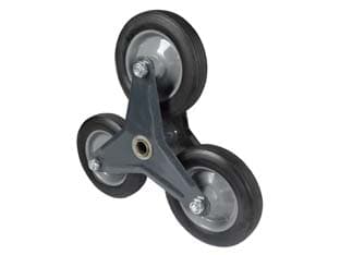 Set Tre Ruote di Ricambio per Carrello a 6 Ruote Alte - 2