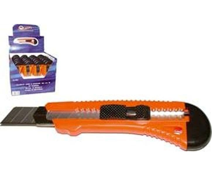 Cutter Grande con Guida in Metallo 18 mm Alte 24 Pezzi - 2