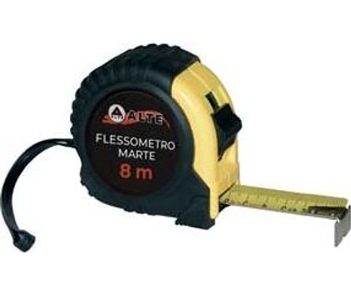 Flessometro Marte 8 m Nastro 25 Mmh. Alte 6 Blister - 2