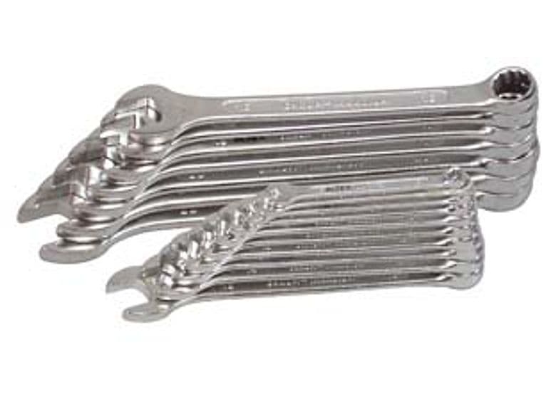 Chiave Combinata in Serie in Serie PZ.8 da 6X6 a 19 MMX19 Alte - 2