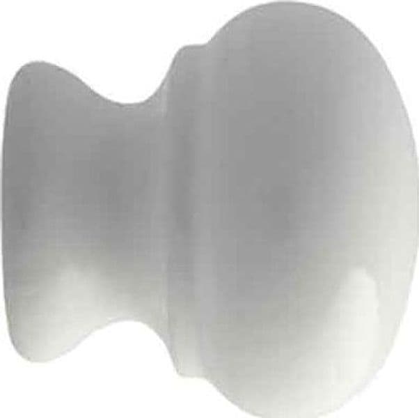 Pomolo Legno Laccato 101 Ø 30 Bianco – Autres