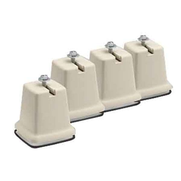 Supporti a Pavimento per Climatizzatori 100 kg 2 Confezioni - 2