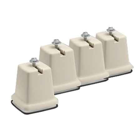 Supporti a Pavimento per Climatizzatori 100 kg 2 Confezioni - 2
