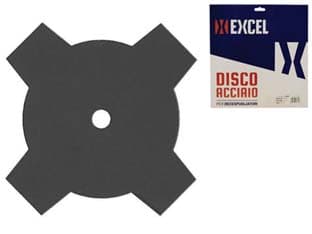 Disco in Metallo per Decespugliatore a 4 Denti Excel - 2