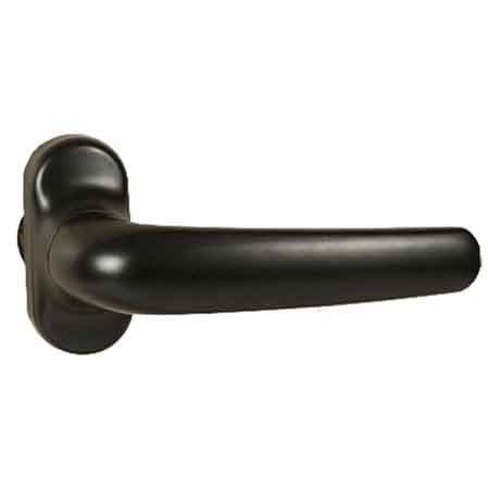 Maniglia per Infissi in Alluminio Nero - 2