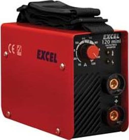 Saldatrice Elettrica Inverter 120 Mini 210 MMX90X145H. Peso 2,4 kg Excel - 2