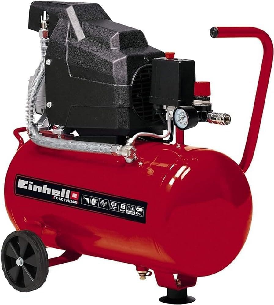 Compressore Lubrificato a Olio 24 l 1100 W (tcac 190 24 8) Einhell - 2