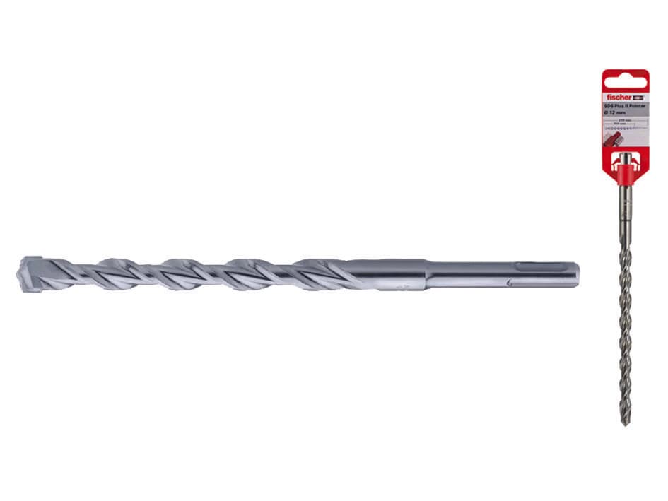 Punta SDS Plus Ii per Muratura e Calcestruzzo Ø 16 x 310 mm Fischer - 2